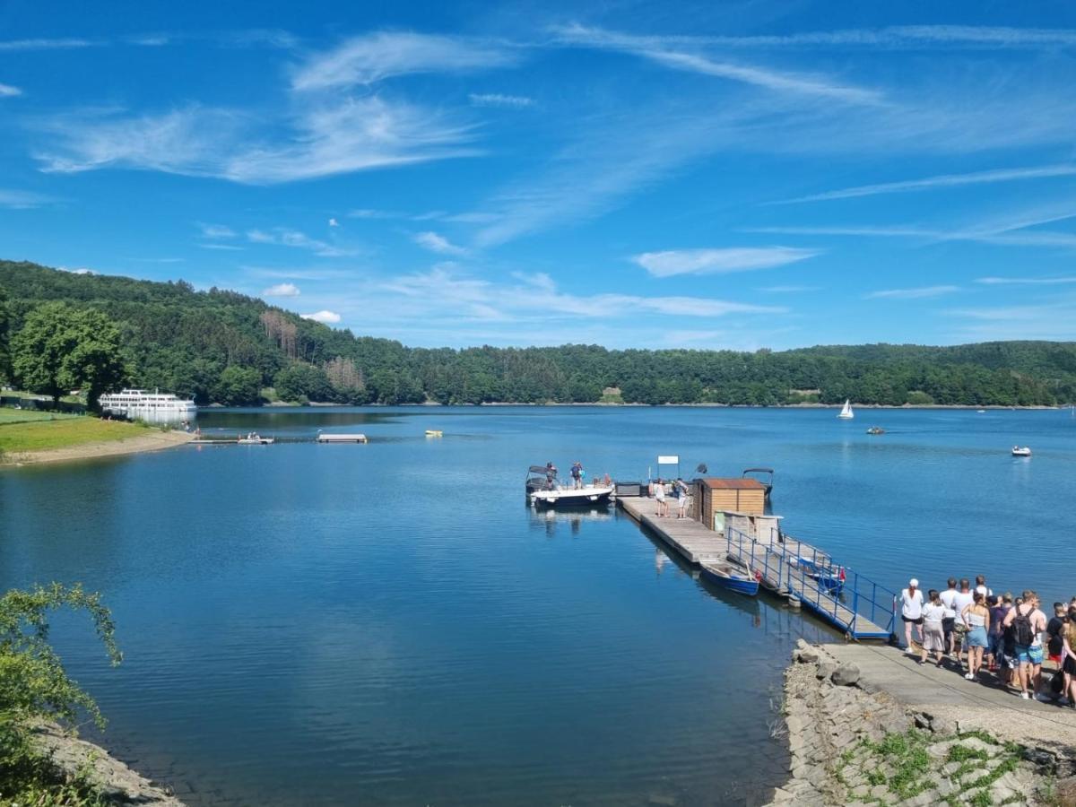 Andinas Fewo - Wunderschoener Ausblick Auf Den See Olpe bei Meschede 外观 照片