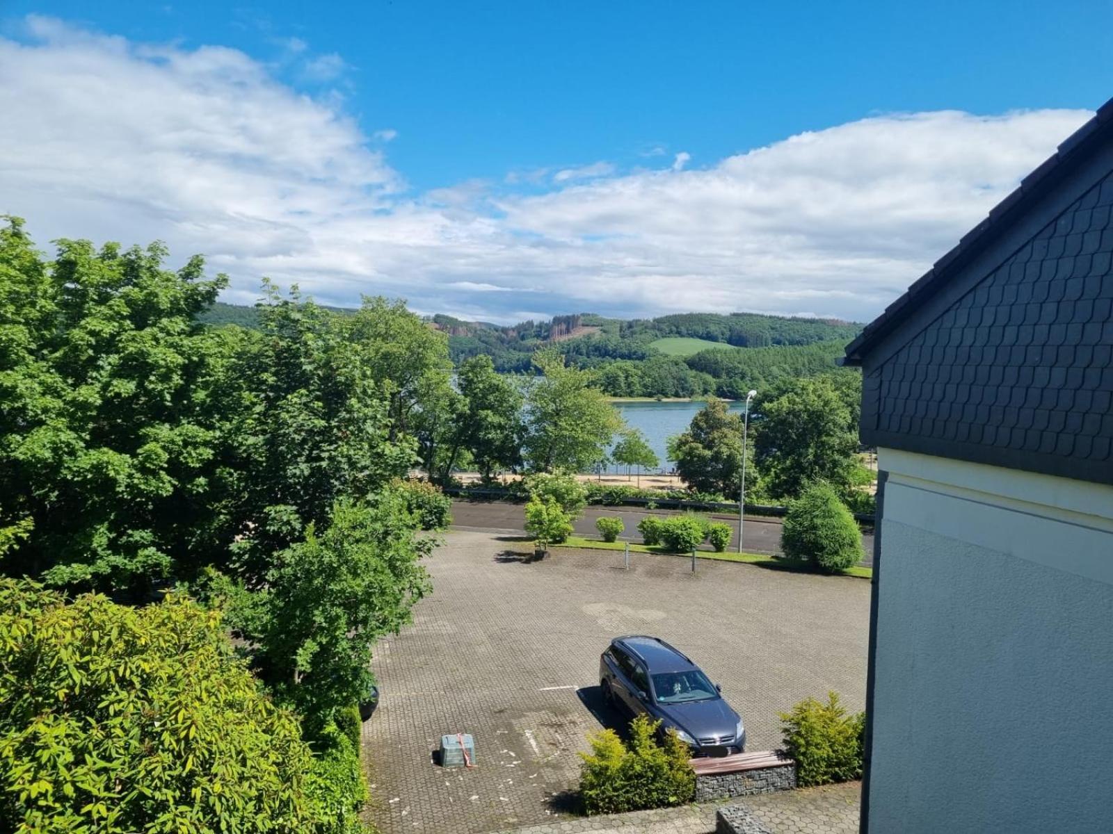 Andinas Fewo - Wunderschoener Ausblick Auf Den See Olpe bei Meschede 外观 照片
